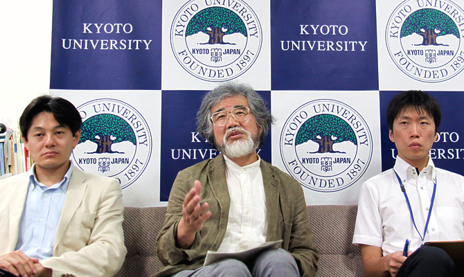 Assoc. Prof. Shintaro Sengoku, Prof. Norio Nakatsuji, Asst. Prof. Kei Kano