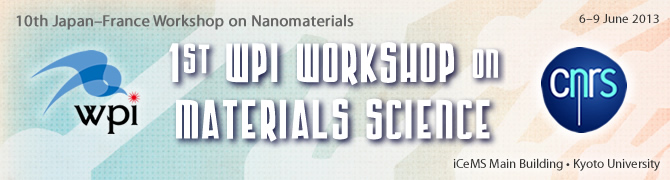 First WPI Workshop on Materials Science 10th Japan-France Workshop on Nanomaterials