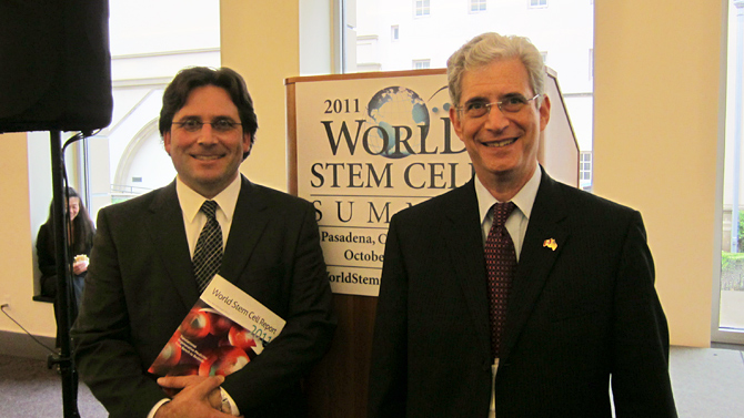 From left: GPI director of public outreach and development Alan Fernandez, GPI executive director Bernard Siegel