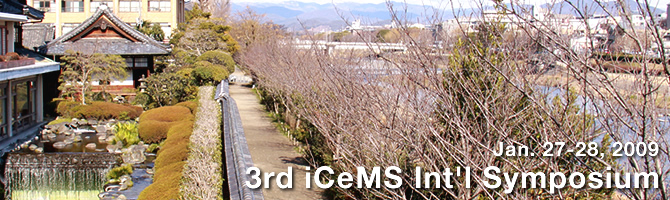 3rd iCeMS Int'l Symposium